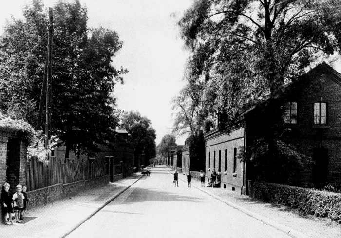 Ein Blick in die Eisenheimer Straße