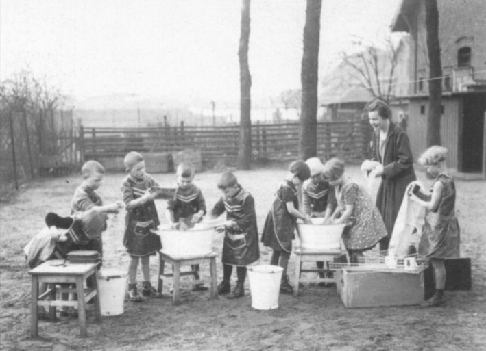 Der Kindergarten um 1930